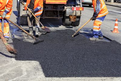 Local Asphalt Service pros at work