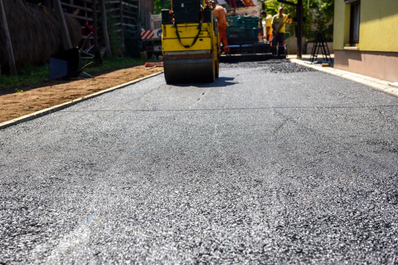 Asphalt Paving in Action