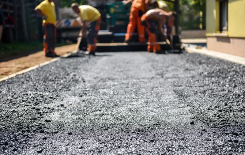 Paving Crew at Work